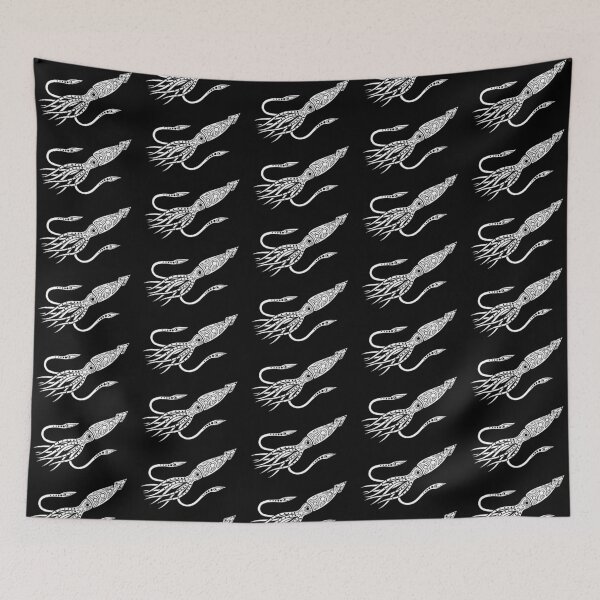 Item preview, Native Inspired Squid designed and sold by DahlisCrafter.