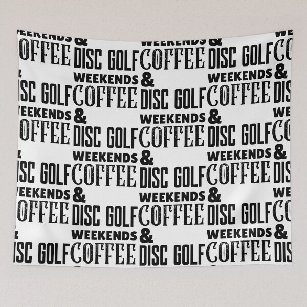 Item preview, Weekends Coffee & Disc Golf, Funny Disc Golf And Coffee Gift for Dad's, Husband's, Son's, Uncle's, Nephews and Grandfather's designed and sold by BigJackTees.