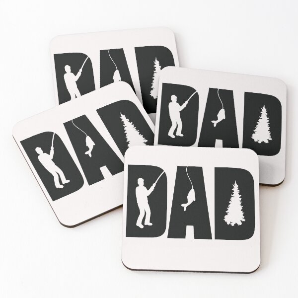 Item preview, Fishing Dad - Dad Word Text With Fishing Icon Cut outs designed and sold by WearWolfDesigns.
