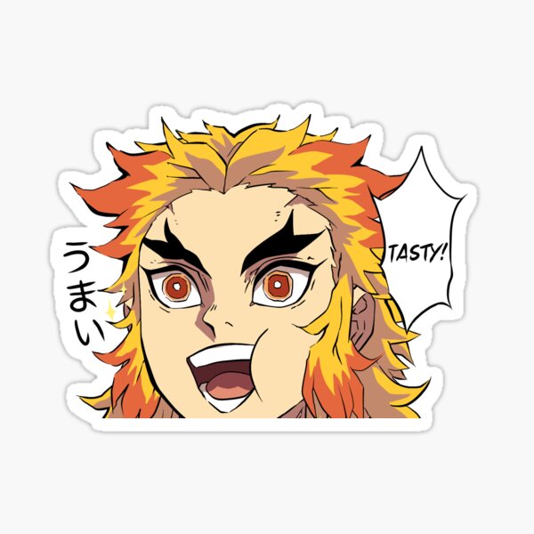 Rengoku - Umai! Peek Sticker Sticker