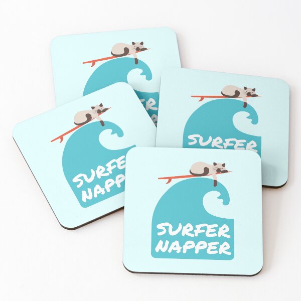 Item preview, Summer Cat Surf | Siamese | First Surfboard | Gift Ideas  designed and sold by Fluffy-Vectors.