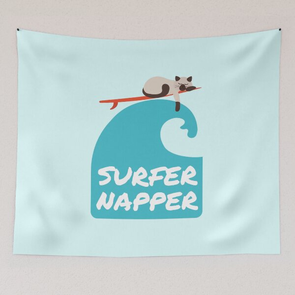 Item preview, Summer Cat Surf | Siamese | First Surfboard | Gift Ideas  designed and sold by Fluffy-Vectors.