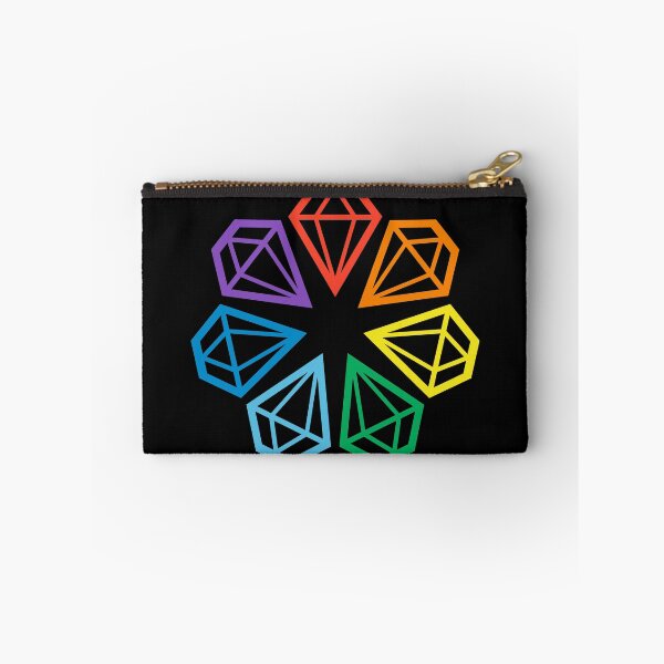 Item preview, Gay Pride LGBT Rainbow minimalist polygon diamonds  designed and sold by iclipart.