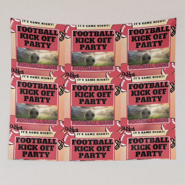 Item preview, Football game kick of party designed and sold by U.K. INTERNATIONAL Degain.