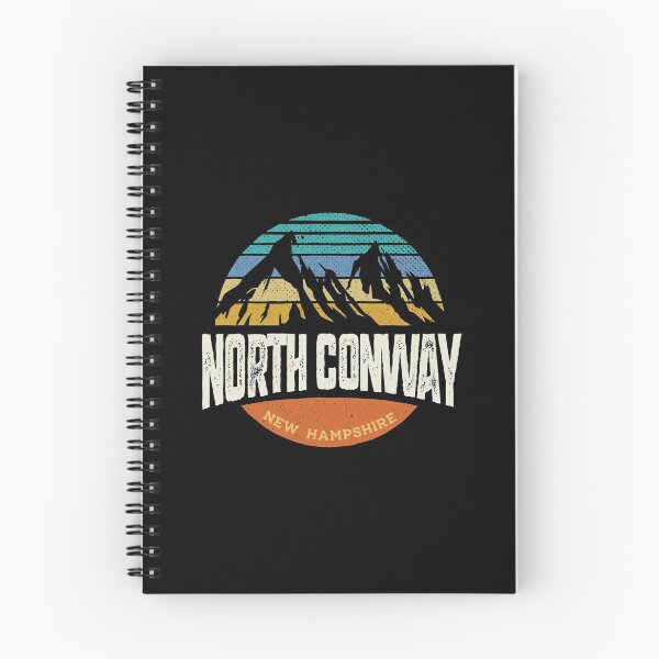 Item preview, Retro North Conway New Hampshire Outdoors Mountain Graphic designed and sold by ribbinjunk.