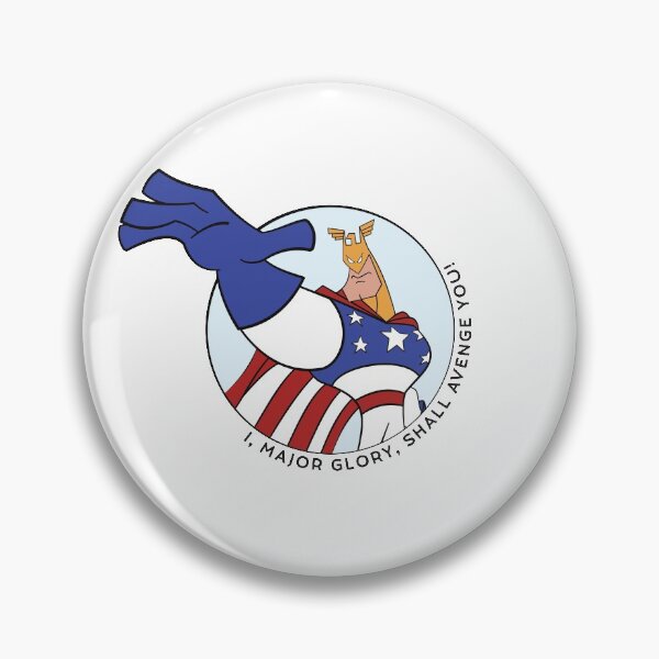 Item preview, I, Major Glory, Shall Avenge You! designed and sold by PrintStopStudio.