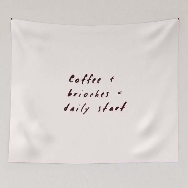 Item preview, *Coffee + brioches = daily start* designed and sold by ITALY-Roselli-.
