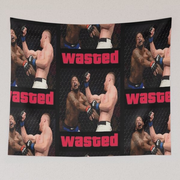 Item preview, Justin Gaethje WASTED Michael Johnson KO UFC Essential designed and sold by RobertLang87.