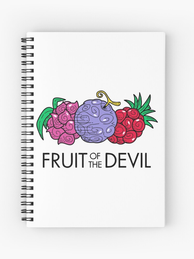 Ito Ito no Mi Devil Fruit | Spiral Notebook