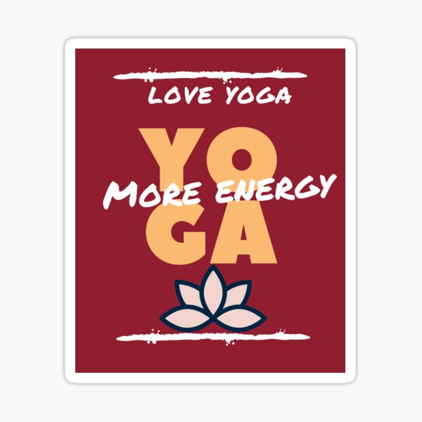 Yoga-Baum Sticker