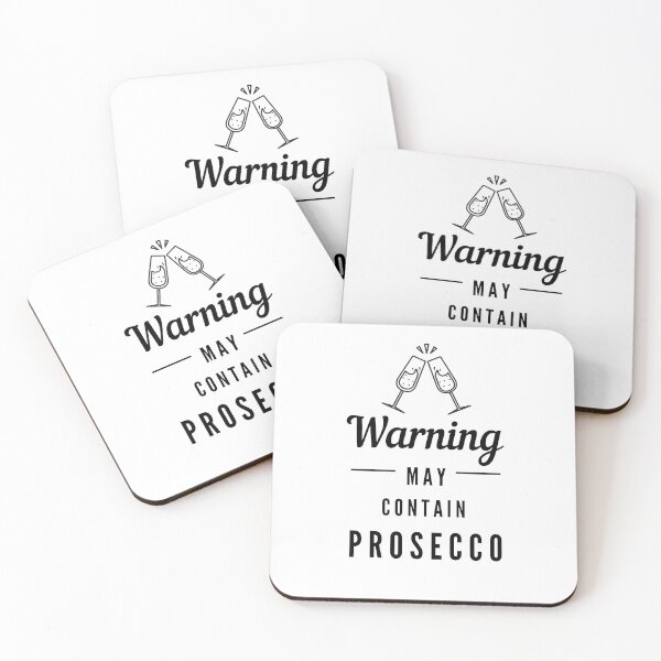 Item preview, Warning: May Contain Prosecco designed and sold by LeopardPrintLDN.