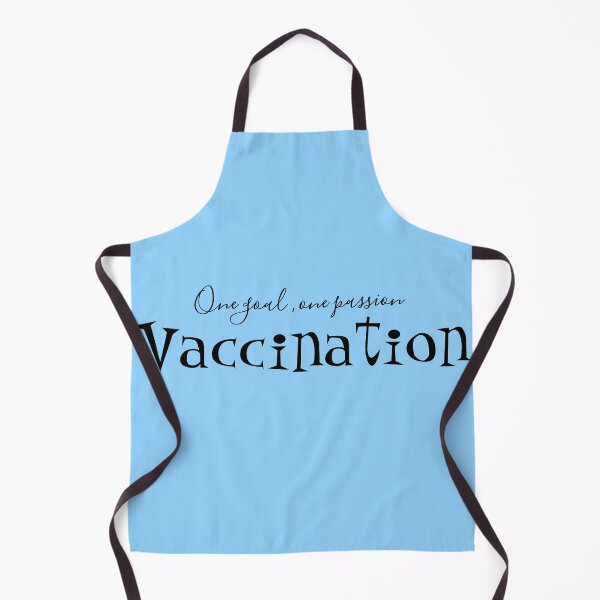 Item preview, One goal one passion vaccination - vaccination slogans designed and sold by Tanuja Sharma.