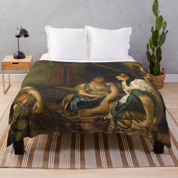 Item preview, Eugène Delacroix - Women of Algiers in Their Apartment (Femmes d'Alger dans leur appartement) 1834 designed and sold by HistoryRestored.
