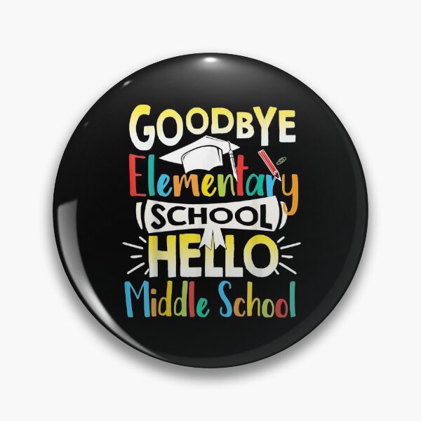 Item preview, Goodbye Elementary School Hello Middle School Last Day T-Shirt designed and sold by Happy-Luxemb.