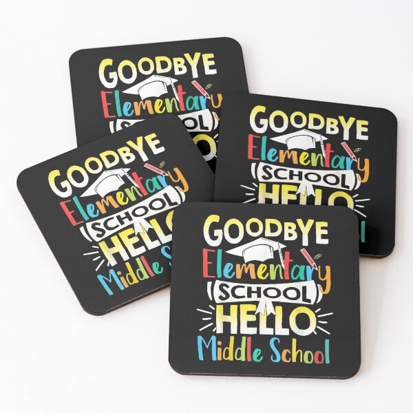 Item preview, Goodbye Elementary School Hello Middle School Last Day T-Shirt designed and sold by Happy-Luxemb.