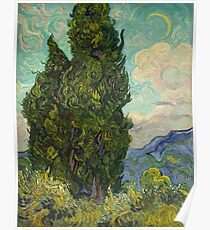 Bäume von Vincent Van Gogh Poster