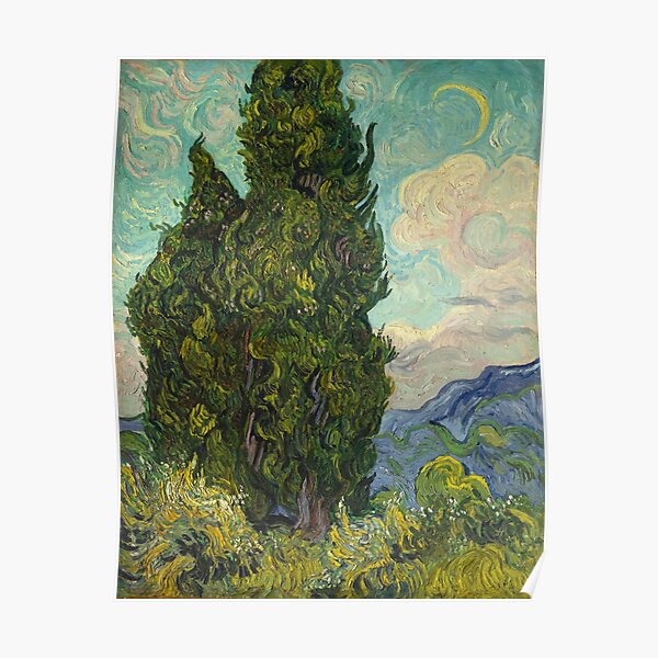 Trees by Vincent Van Gogh Poster