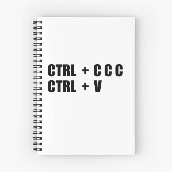 Item preview, Copy Paste shortcuts funny (CTRL+C, CTRL+V) designed and sold by Happy-PrintZ.