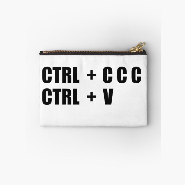 Item preview, Copy Paste shortcuts funny (CTRL+C, CTRL+V) designed and sold by Happy-PrintZ.