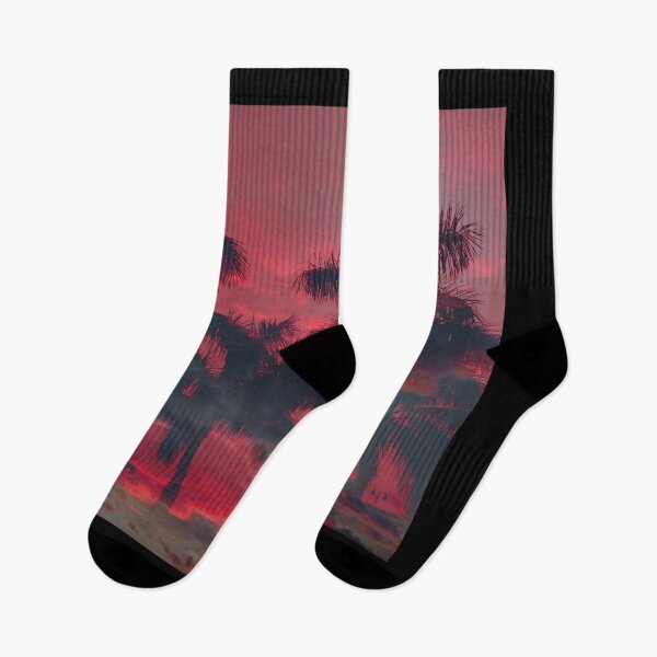 Item preview, Red palm trees designed and sold by Beeroclock.