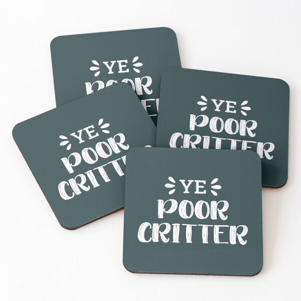 Item preview, Ye Poor Critter (Dark Green BG) designed and sold by FilipeFerreira.
