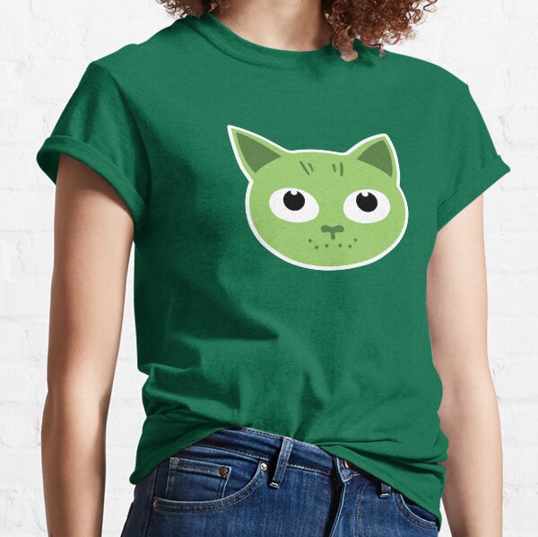 Birka the green Cat Classic T-Shirt