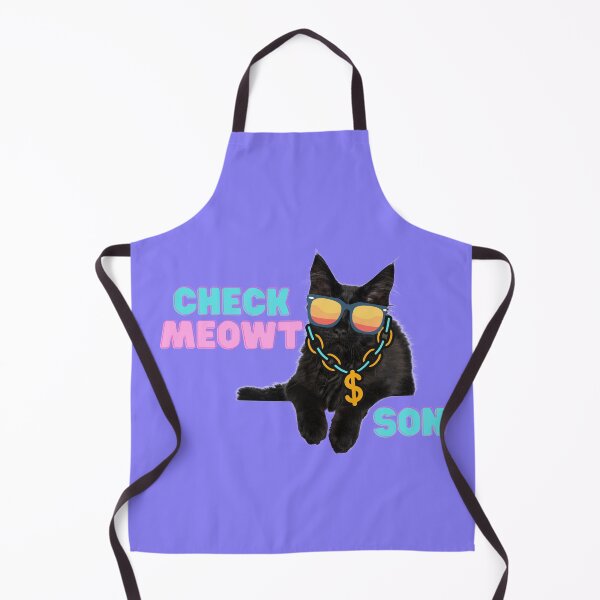 Item preview, Check Meowt Son Cat with Sunglasses designed and sold by RetroOG.