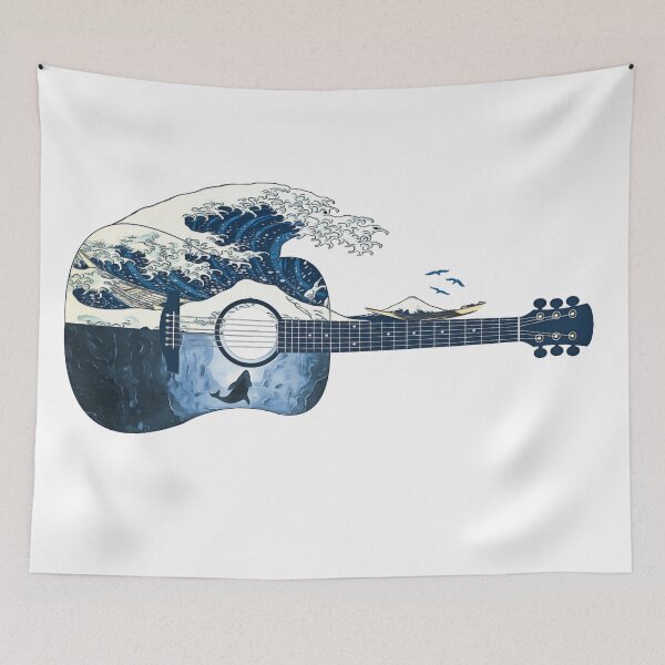 Item preview, Sound Wave Off Kanagawa designed and sold by maryedenoa.