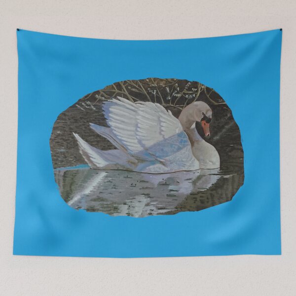 Item preview, Romantic Swan designed and sold by sandradamenart.