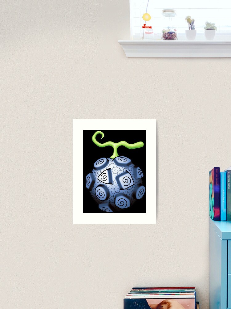 gasha gasha no mi devil fruit Art Board Print for Sale by goldjuliana