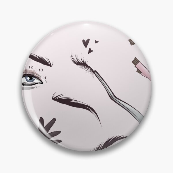 Item preview, Beauty salon makeup lashes print  designed and sold by Milatoo.