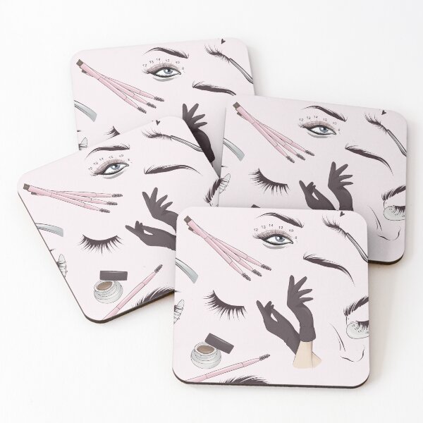Item preview, Beauty salon makeup lashes print  designed and sold by Milatoo.