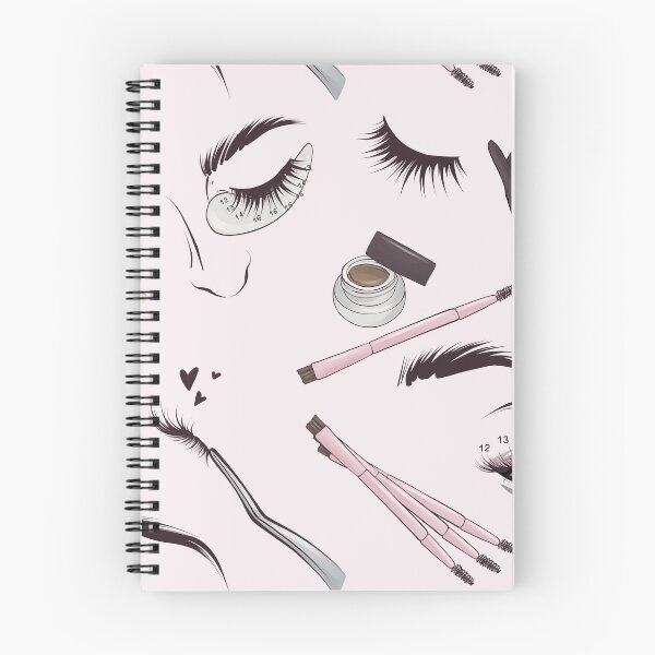 Item preview, Beauty salon makeup lashes print  designed and sold by Milatoo.