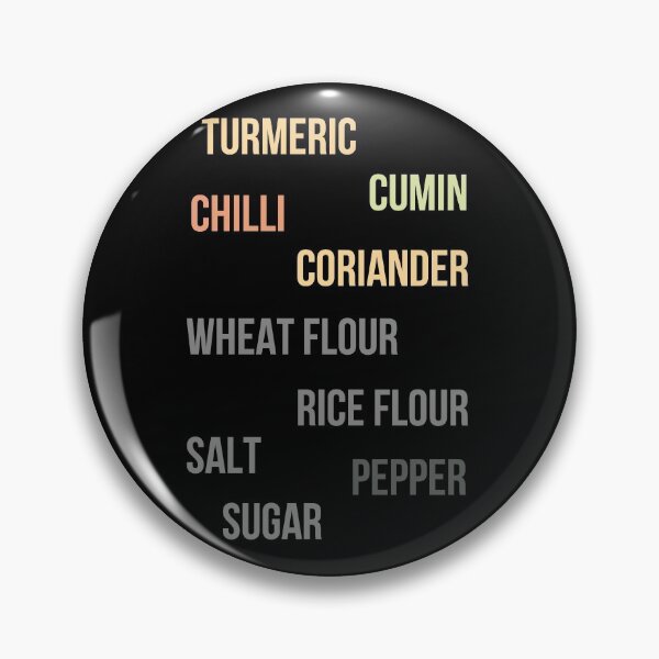 Item preview, Names of Spices designed and sold by Digital Lama Creations.