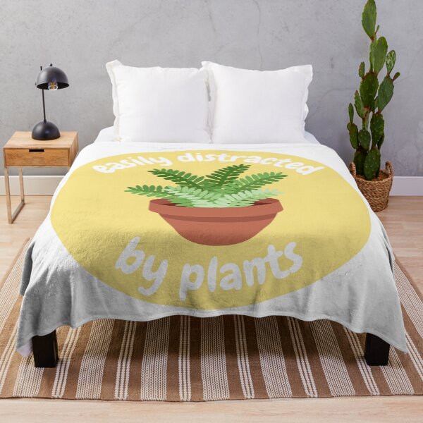 Item preview, Easily distracted by plants designed and sold by wilder-mind.