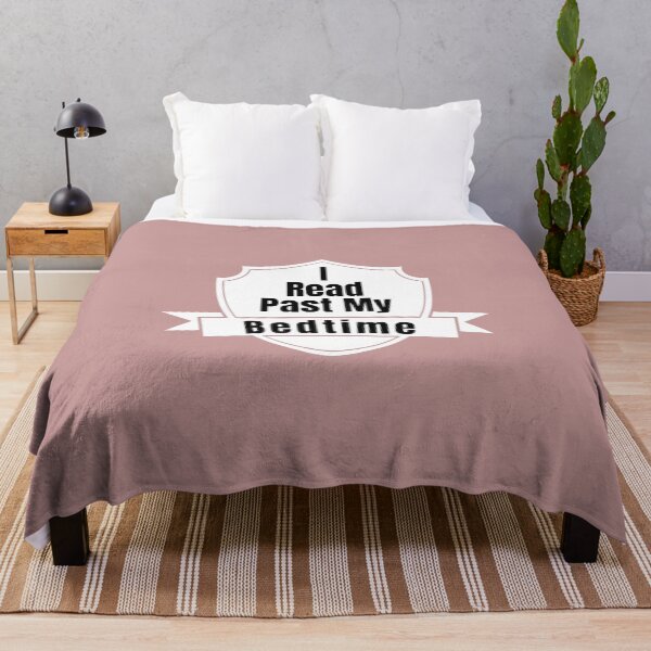 Item preview, I Read Past My Bedtime - Funny book lover sayings designed and sold by Theleochick.