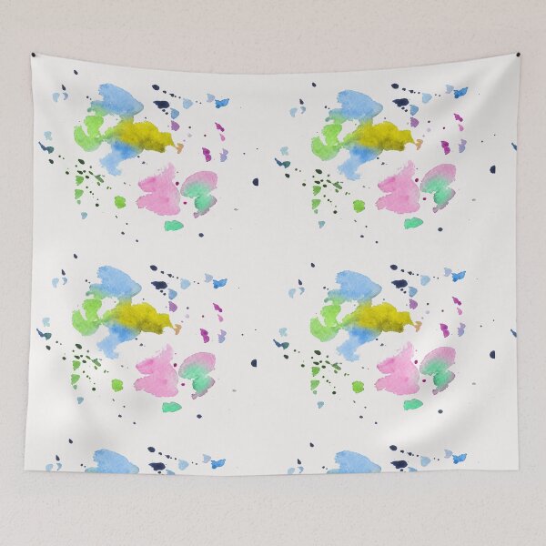 Item preview, watercolor abstract spots, designed and sold by sonaadalian.
