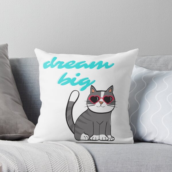 Item preview, Dream Big Cat with Sunglasses designed and sold by RetroOG.