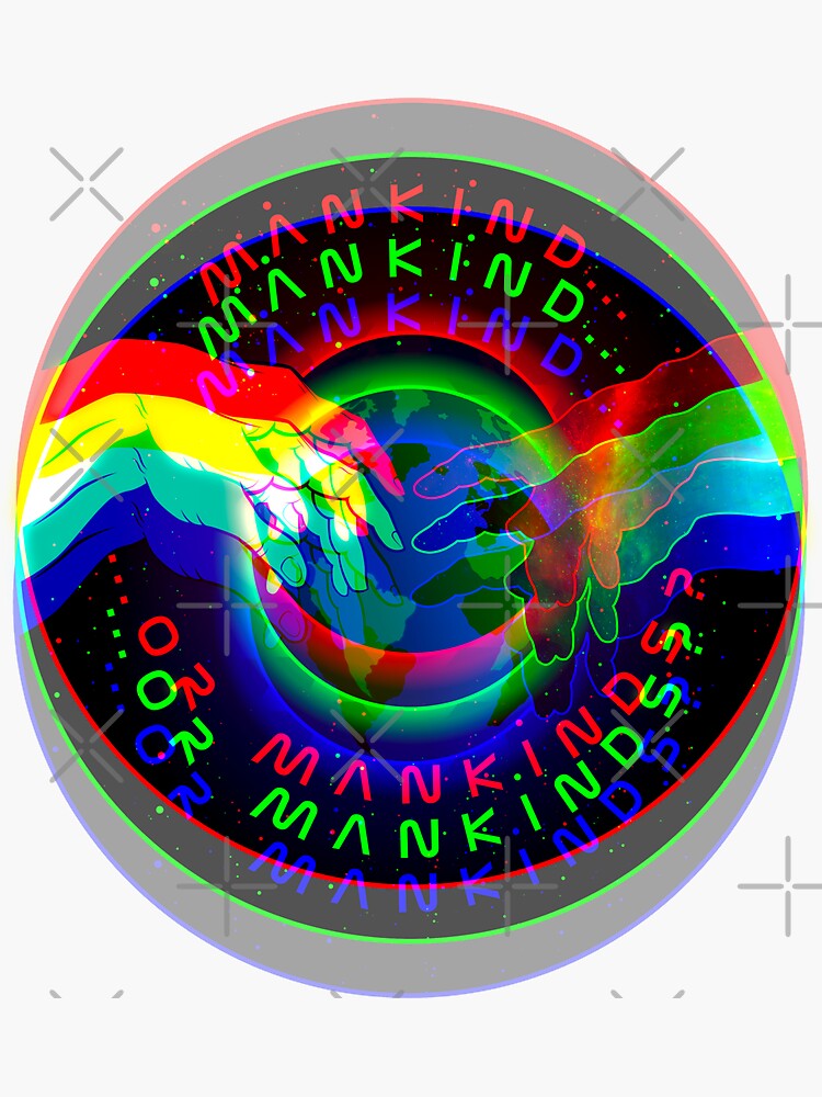 Artwork view, Mankind...or Mankinds? (Dimensions) designed and sold by Dan Zetterström