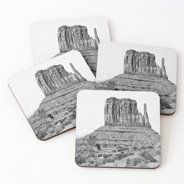 Item preview, Black Arizona Series - Monument Valley West Mitten Butte II designed and sold by Philippe HUGONNARD.