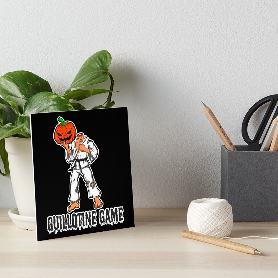 Halloween Jiu Jitsu Pumpkin Guillotine Game Scary" Art Board Print for Sale  by wendlingcar | Redbubble