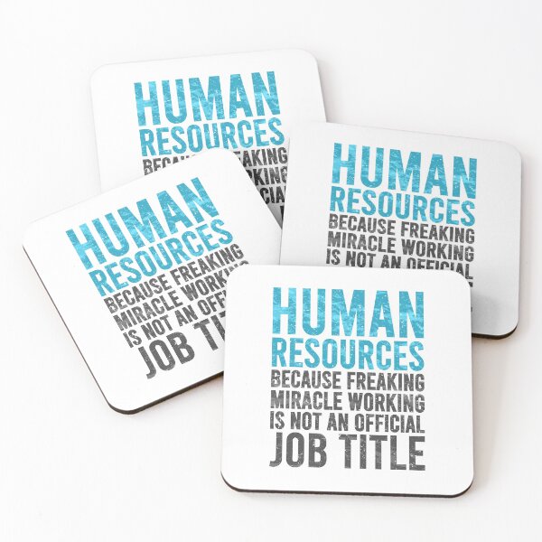 Item preview, Human Resources Because Freaking Miracle Working Is Not an Official Job Title - Hr  Funny Hr Manager Department Specialist Job  Humor Quote Saying  designed and sold by TalentGenius.