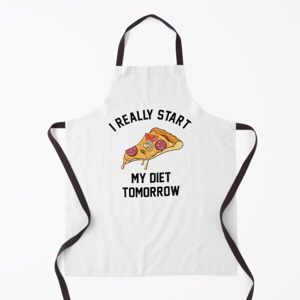Item preview, I Really Start My Diet Tomorrow But I Love Pizza designed and sold by KA DESIGNS.