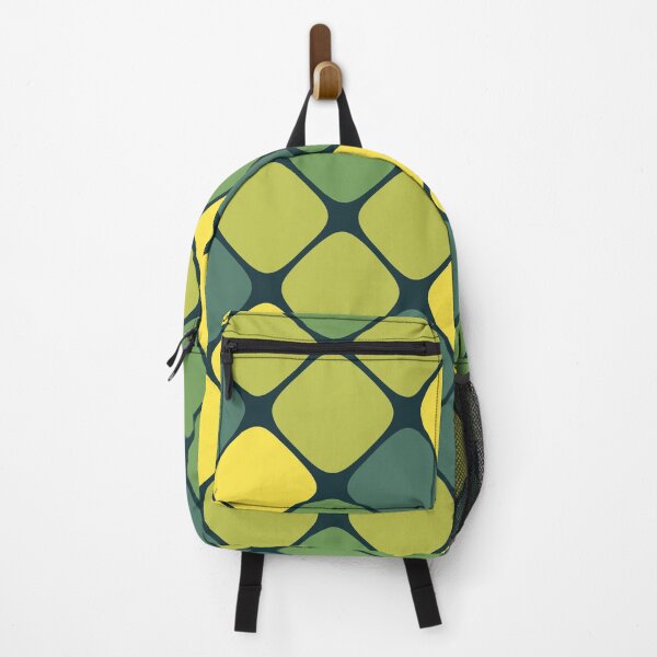 Item preview, Diagonal Squircle Pattern (Green Yellow) designed and sold by John Uttley.