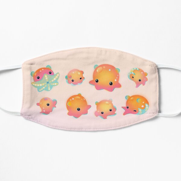 Flapjack octopus Flat Mask