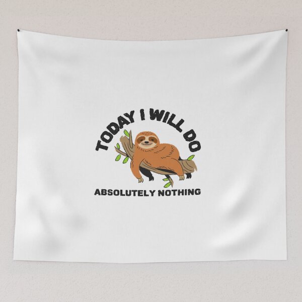 Item preview, Today I will do absolutely nothing designed and sold by vashumaso.