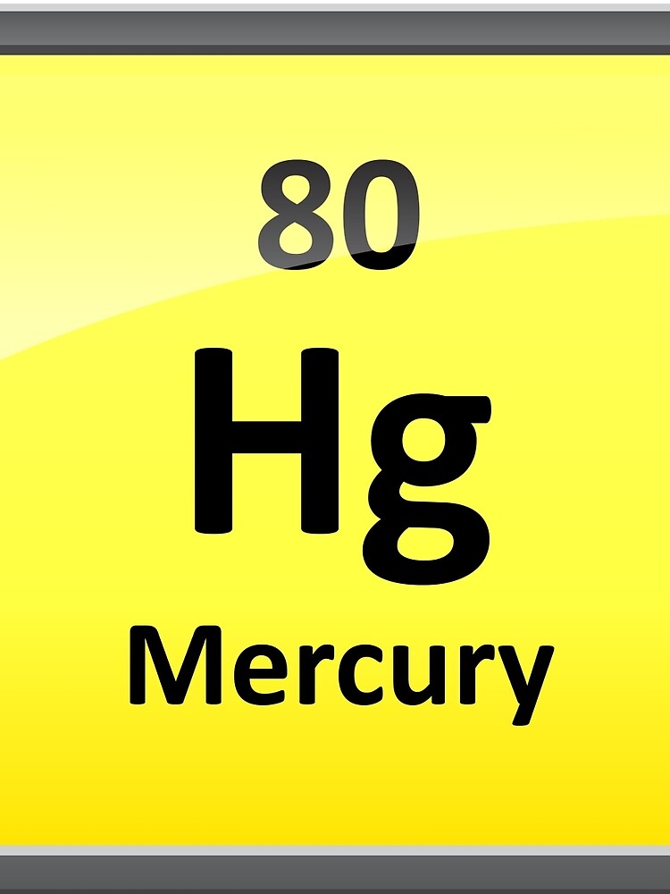 mercury periodic table element symbol mini skirt by