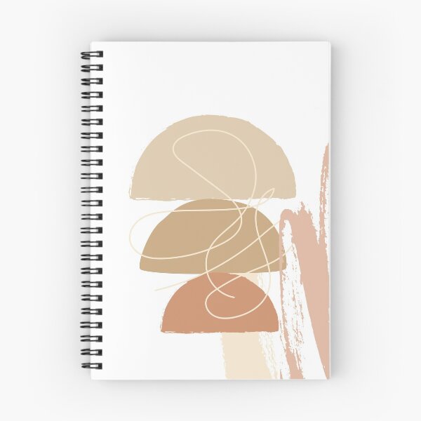 Item preview, Arte lineal abstracto, semicírculo y pinceles designed and sold by Le Moonie.
