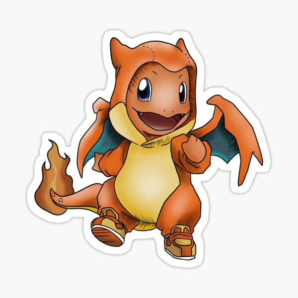 Sticker Pokémon Salamèche • La Pokémon Boutique