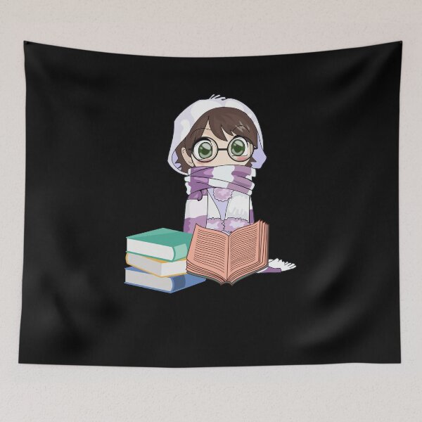 Item preview, Anime Book Lover - Anime Nerd Cute designed and sold by BellaVille.